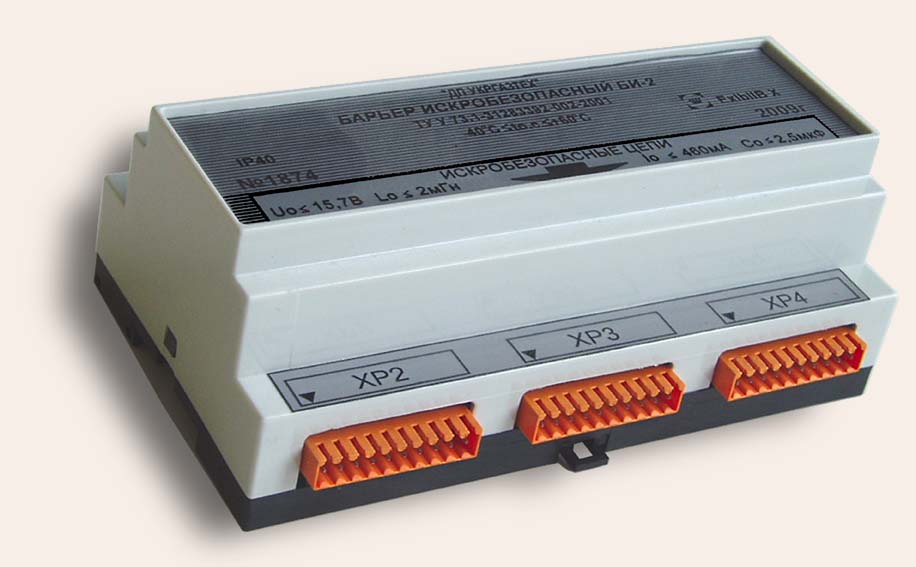 ООО \"ДП УКРГАЗТЕХ\" - Барьеры искробезопасные БИ-2 БИ-3 БИ-4 ...